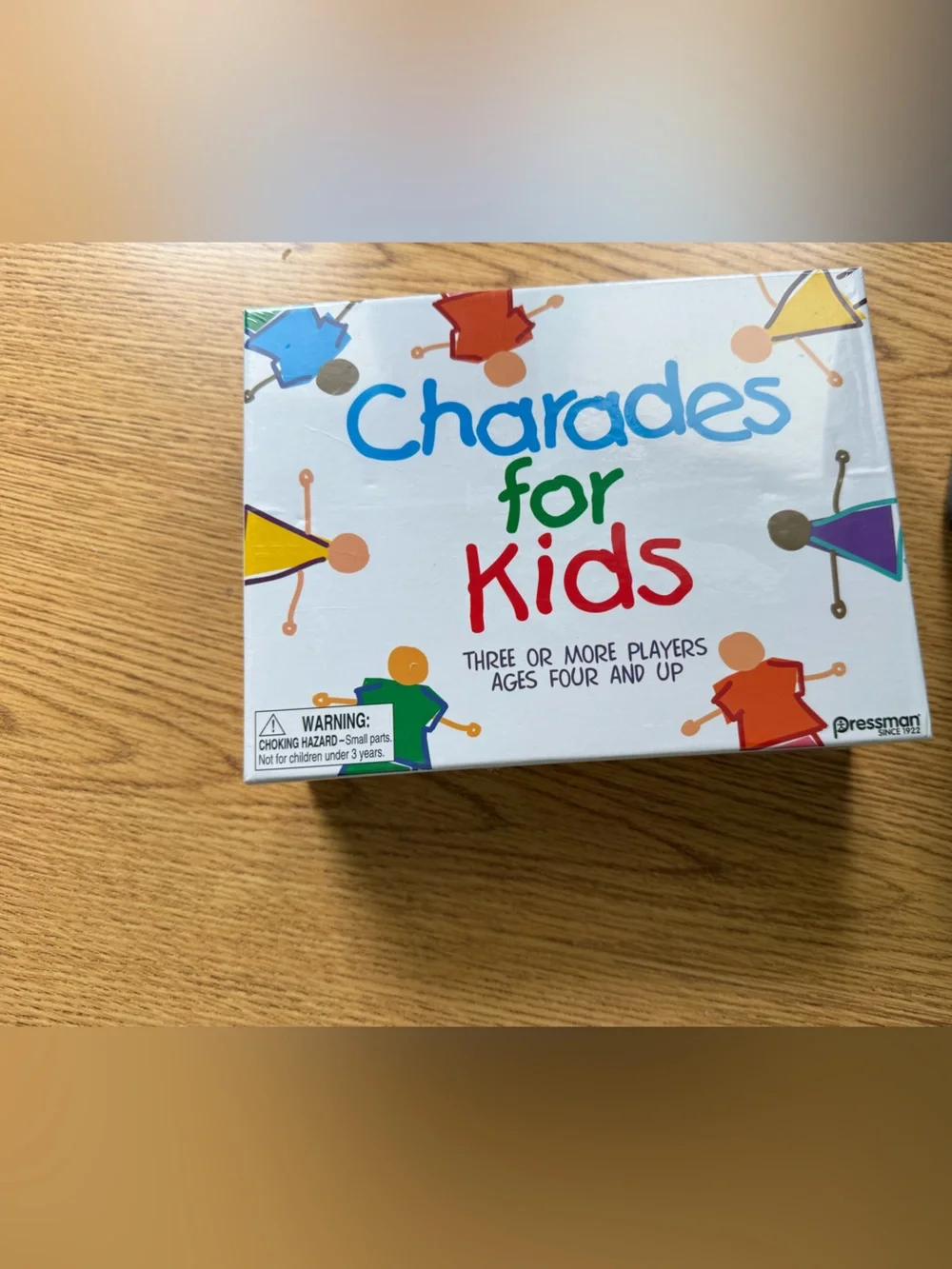 Charades for Kids Engaging Board Game Pressman Toys ages 4 & up new sealed